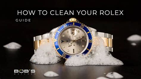 jewellers cloth clean gold rolex|how to clean Rolex bracelet.